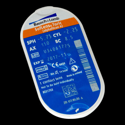 SofLens Toric Contact Lenses